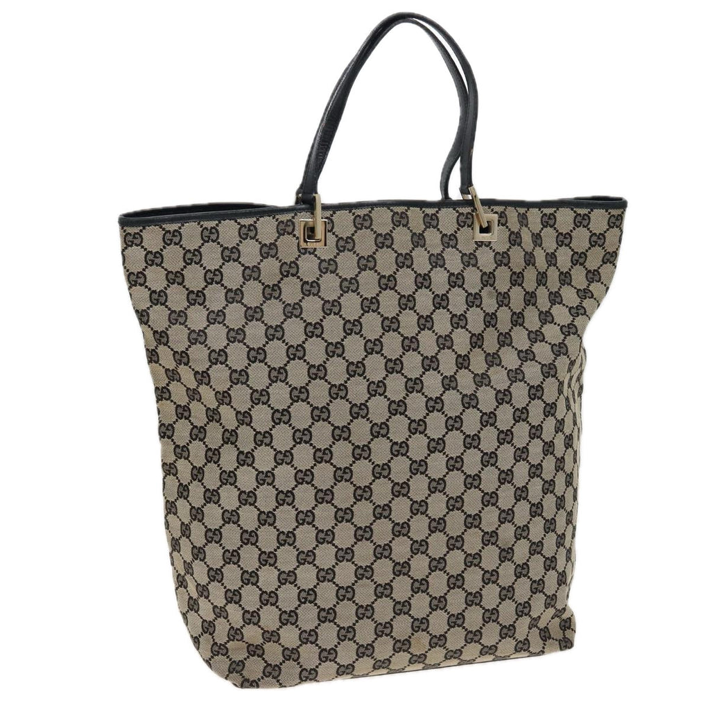 GUCCI GG Canvas Tote Bag Beige 002 1097 81199
