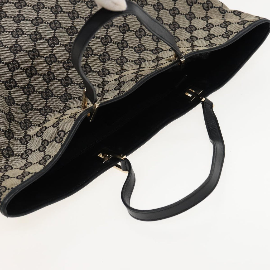 GUCCI GG Canvas Tote Bag Beige 002 1097 81199