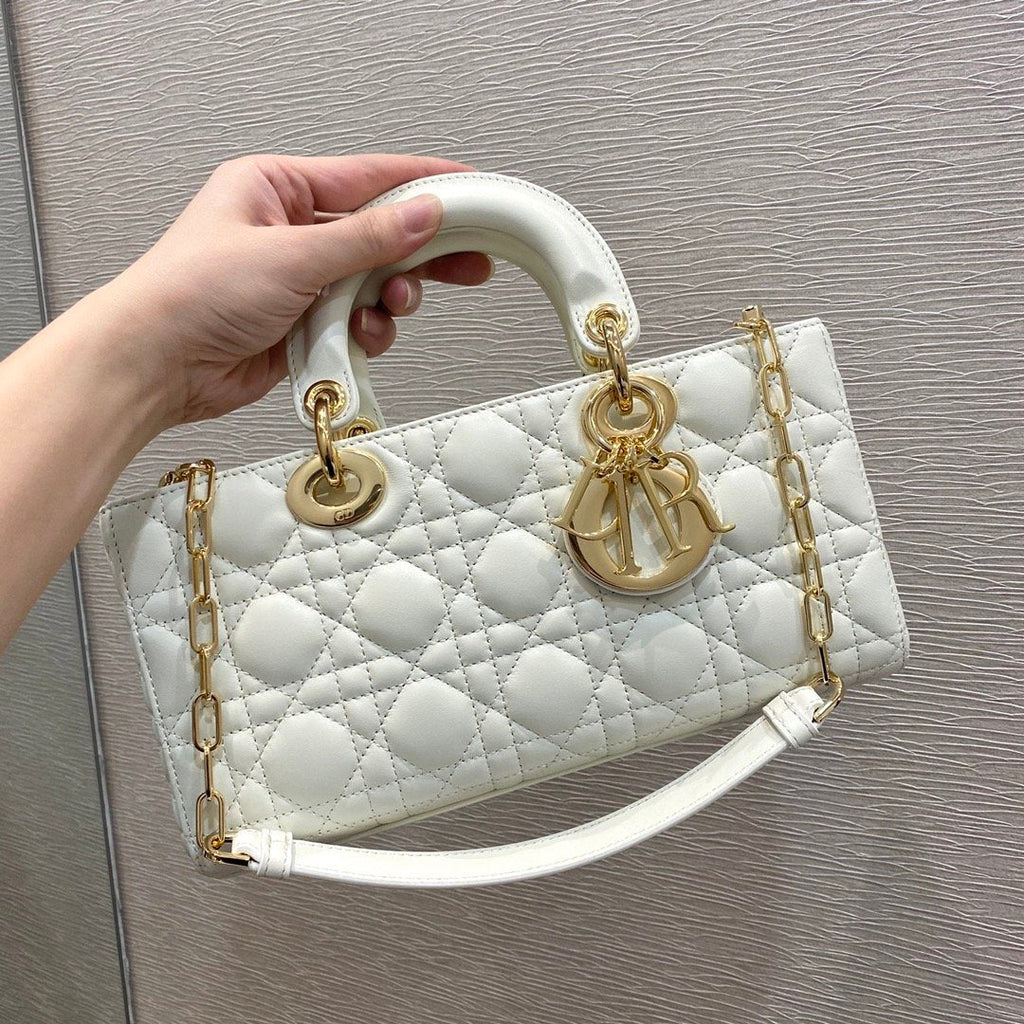 GLAMI Lady D-Joy Bag, White Handbags, 26cm CD
