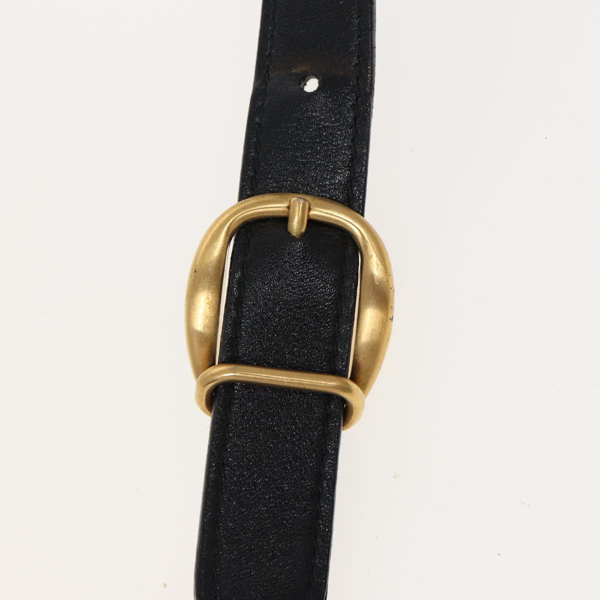 GUCCI Shoulder Bag Leather Black 001 2214 1687 81327