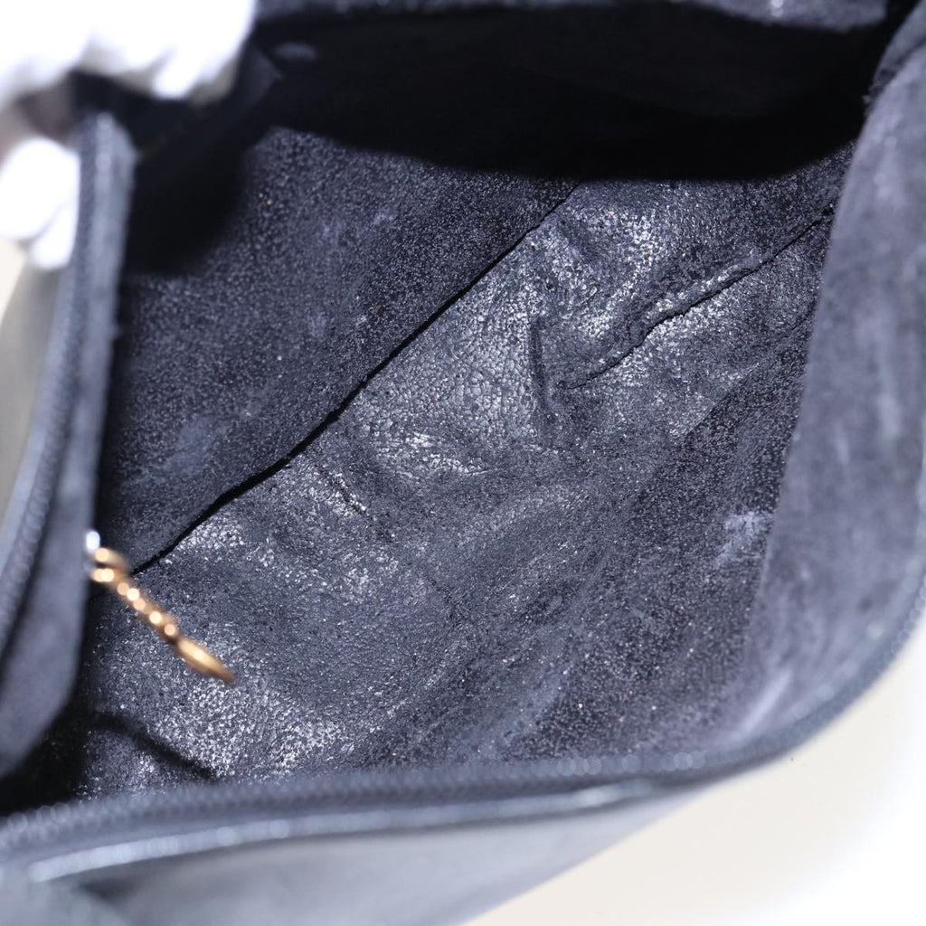 GUCCI Shoulder Bag Leather Black 001 2214 1687 81327