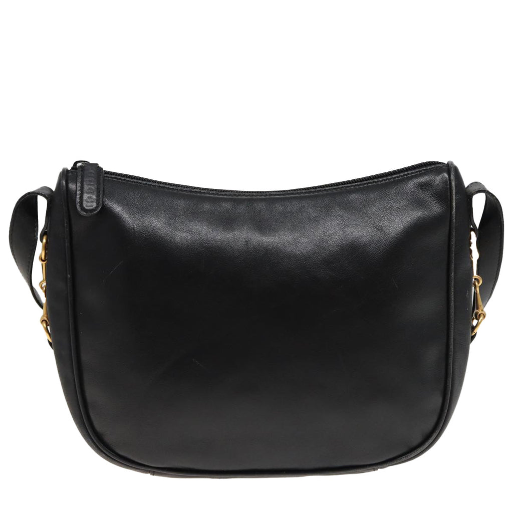 GUCCI Shoulder Bag Leather Black 001 2214 1687 81327
