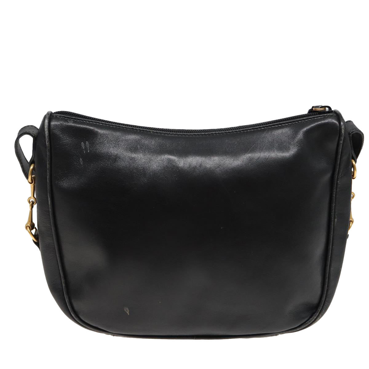 GUCCI Shoulder Bag Leather Black 001 2214 1687 81327