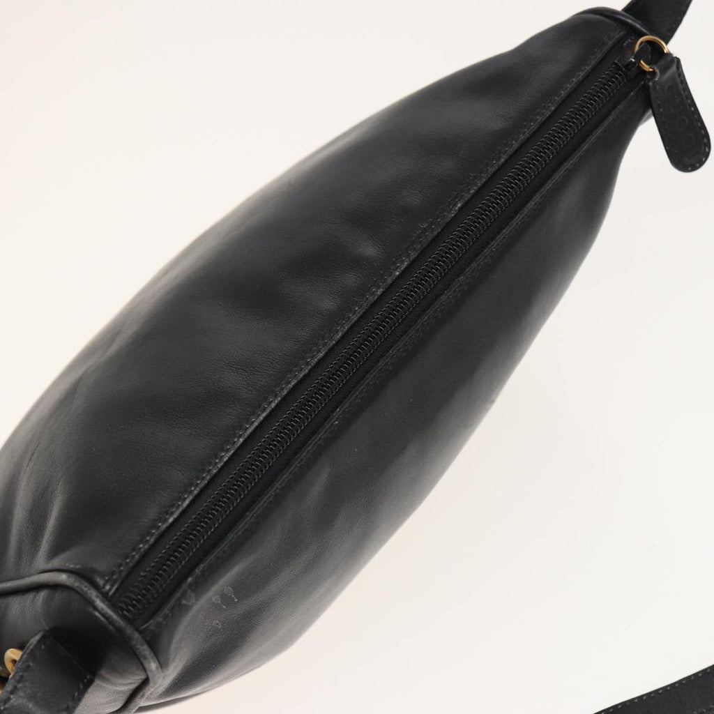 GUCCI Shoulder Bag Leather Black 001 2214 1687 81327