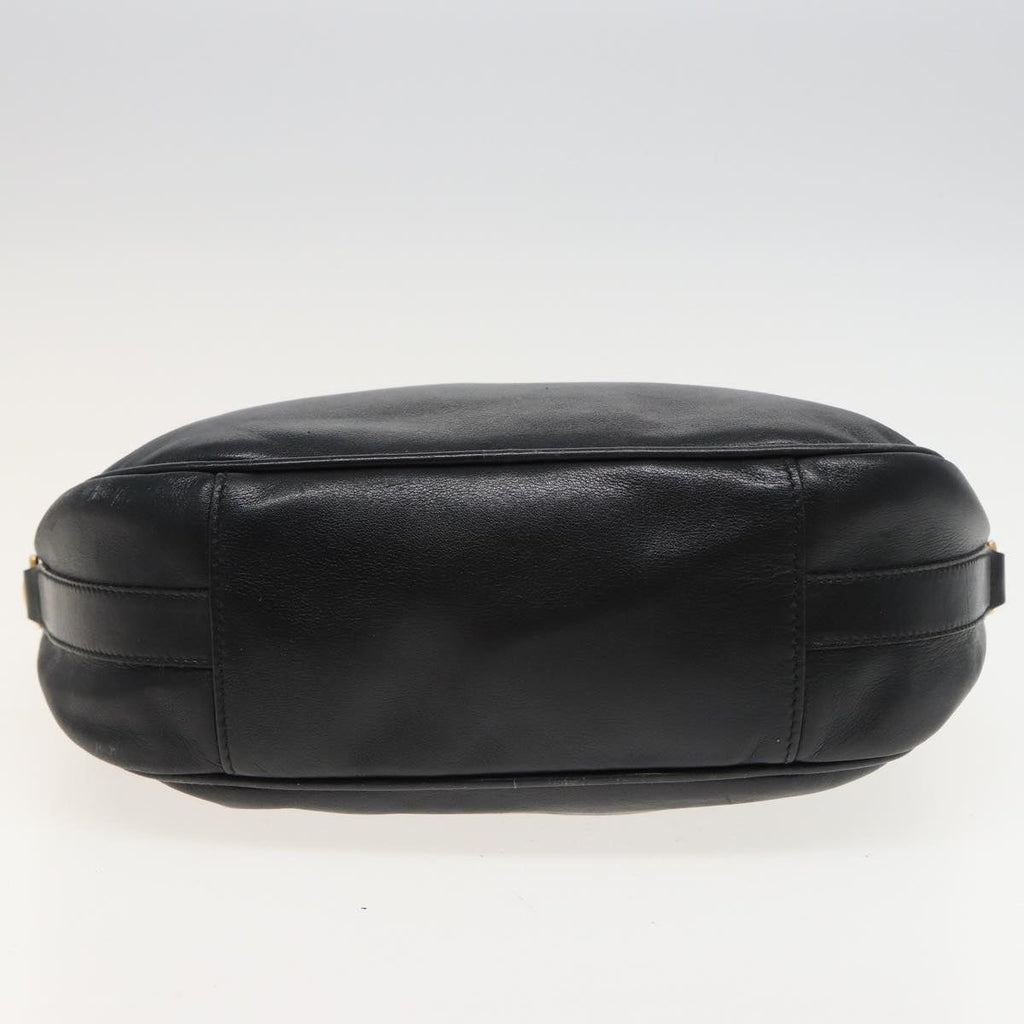 GUCCI Shoulder Bag Leather Black 001 2214 1687 81327
