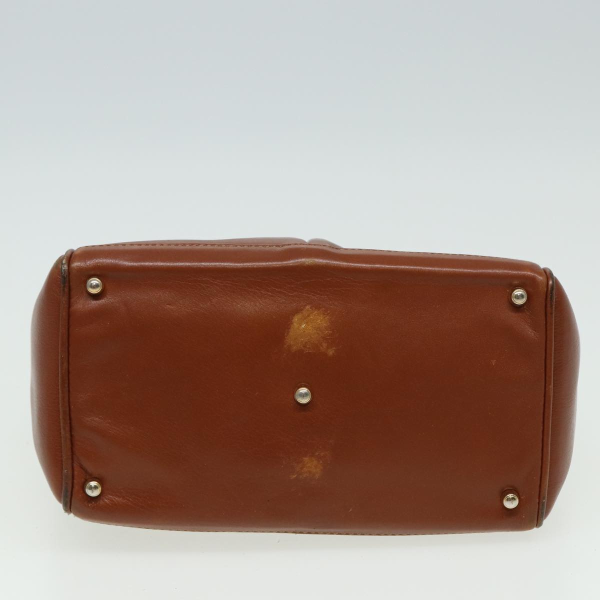 GUCCI Bamboo Hand Bag Leather Brown 000 122 0316 81328