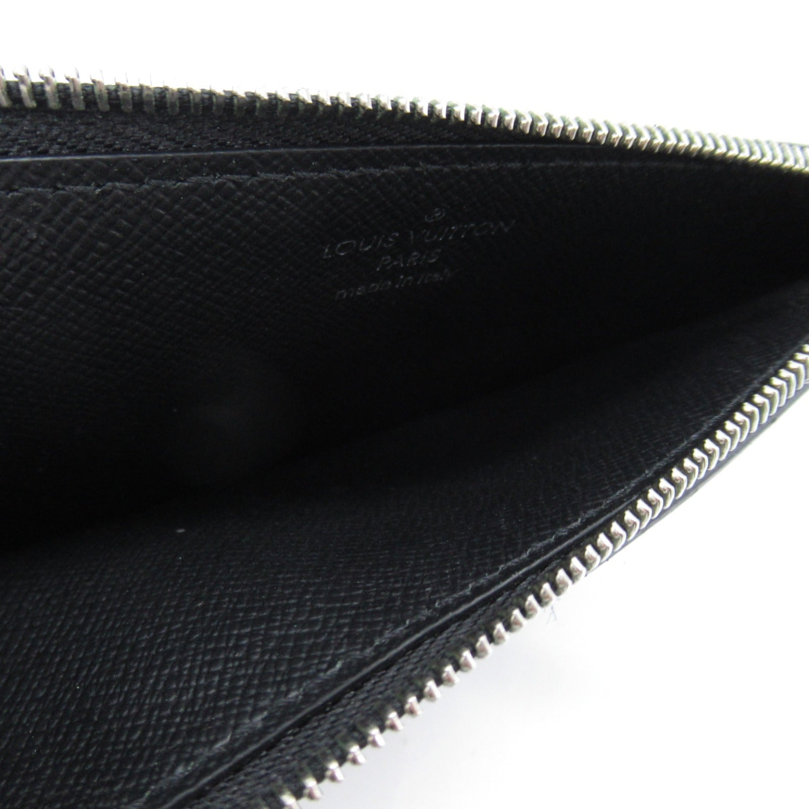 Louis Vuitton Louis Vuitton Coin Card Her Coin Case Wallet Leather PVC Coated Canvas  Men Black M30271