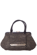 Halston Black & Gold Handbag NWT