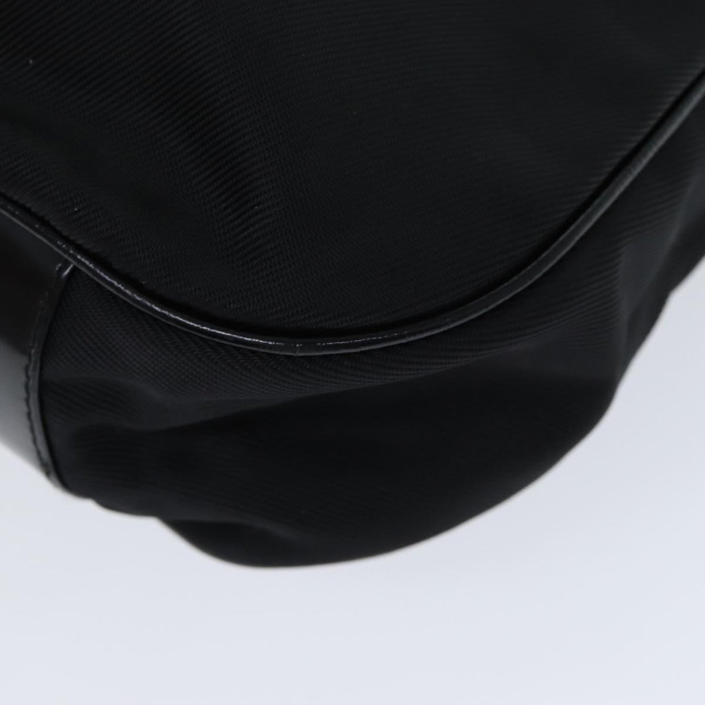 GUCCI Bamboo Shoulder Bag Nylon Black 001 1998 1577 81620
