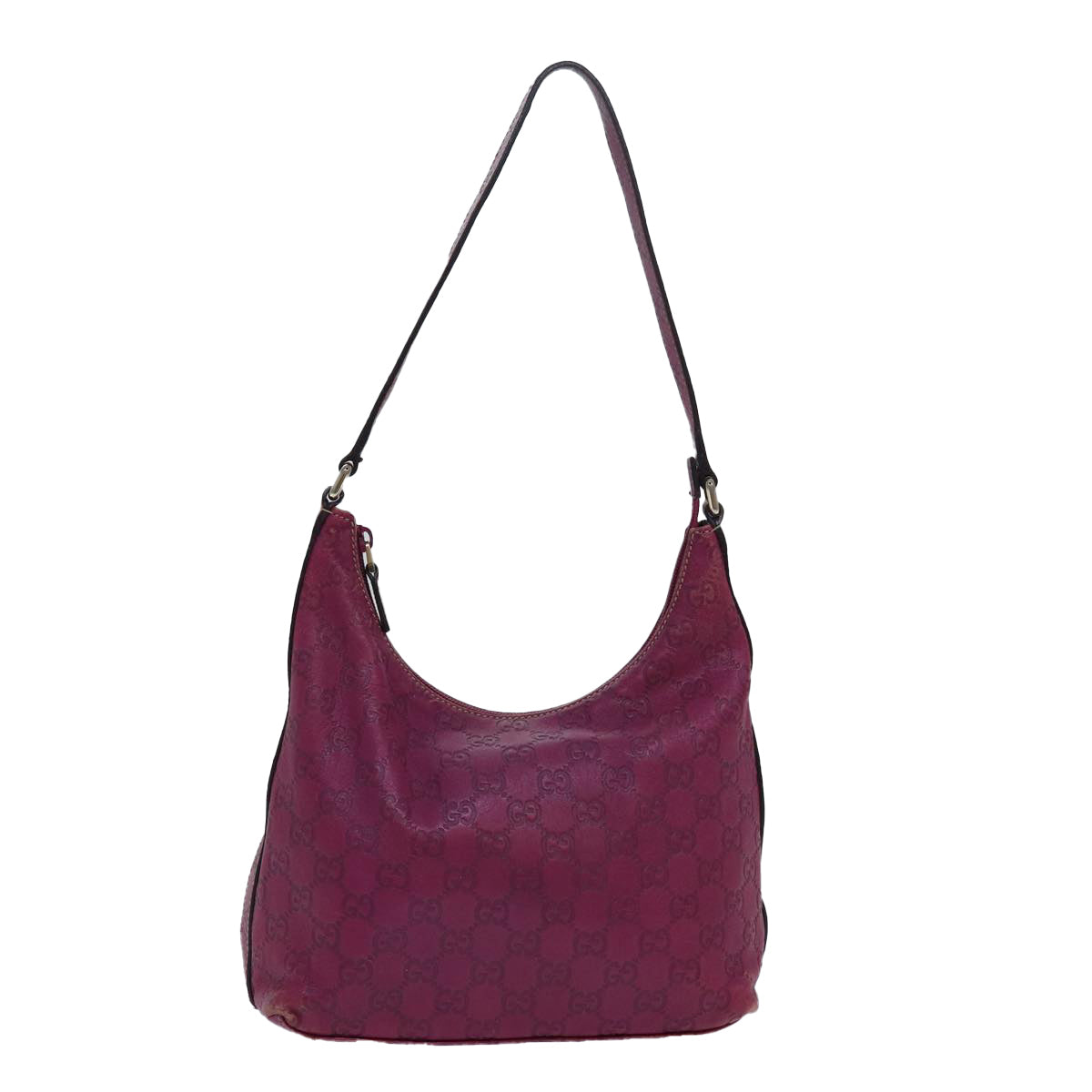 GUCCI GG Canvas Guccissima Shoulder Bag Outlet Purple 257282 81621