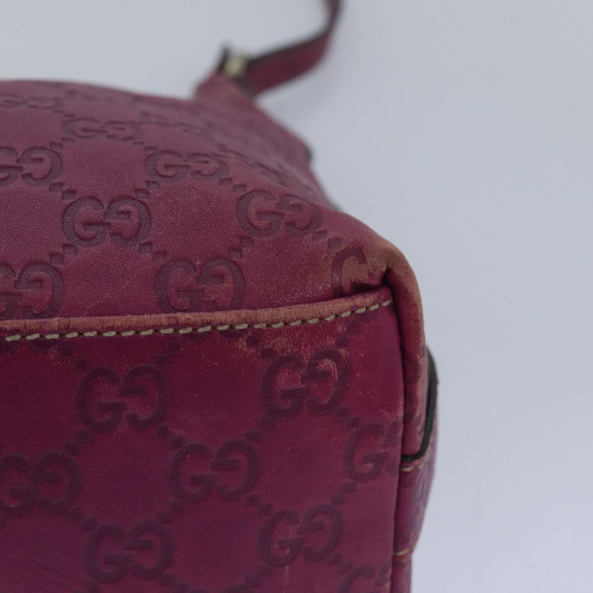 GUCCI GG Canvas Guccissima Shoulder Bag Outlet Purple 257282 81621