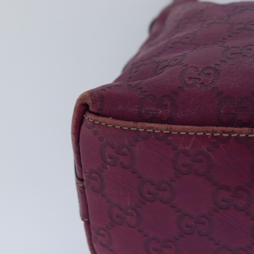 GUCCI GG Canvas Guccissima Shoulder Bag Outlet Purple 257282 81621