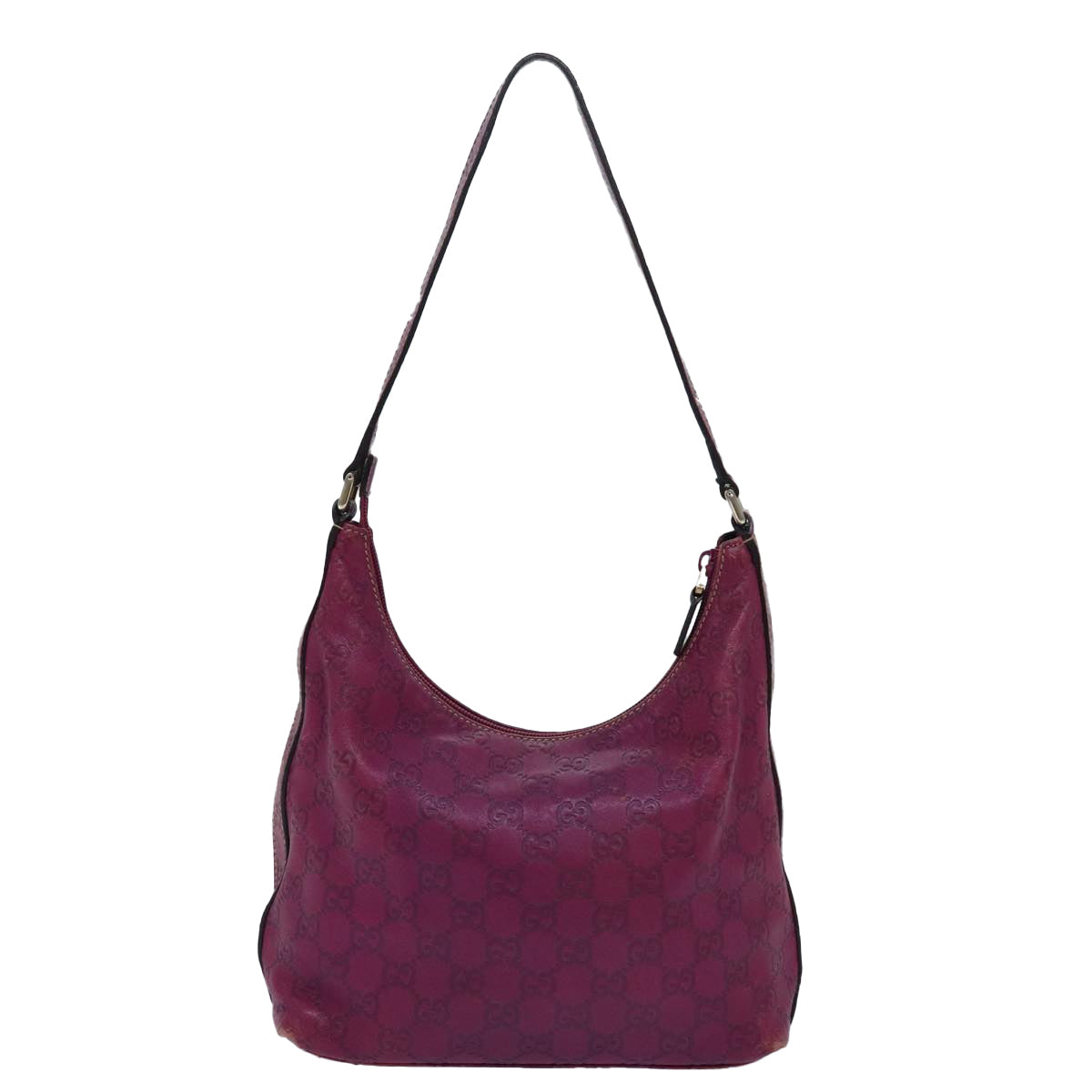 GUCCI GG Canvas Guccissima Shoulder Bag Outlet Purple 257282 81621