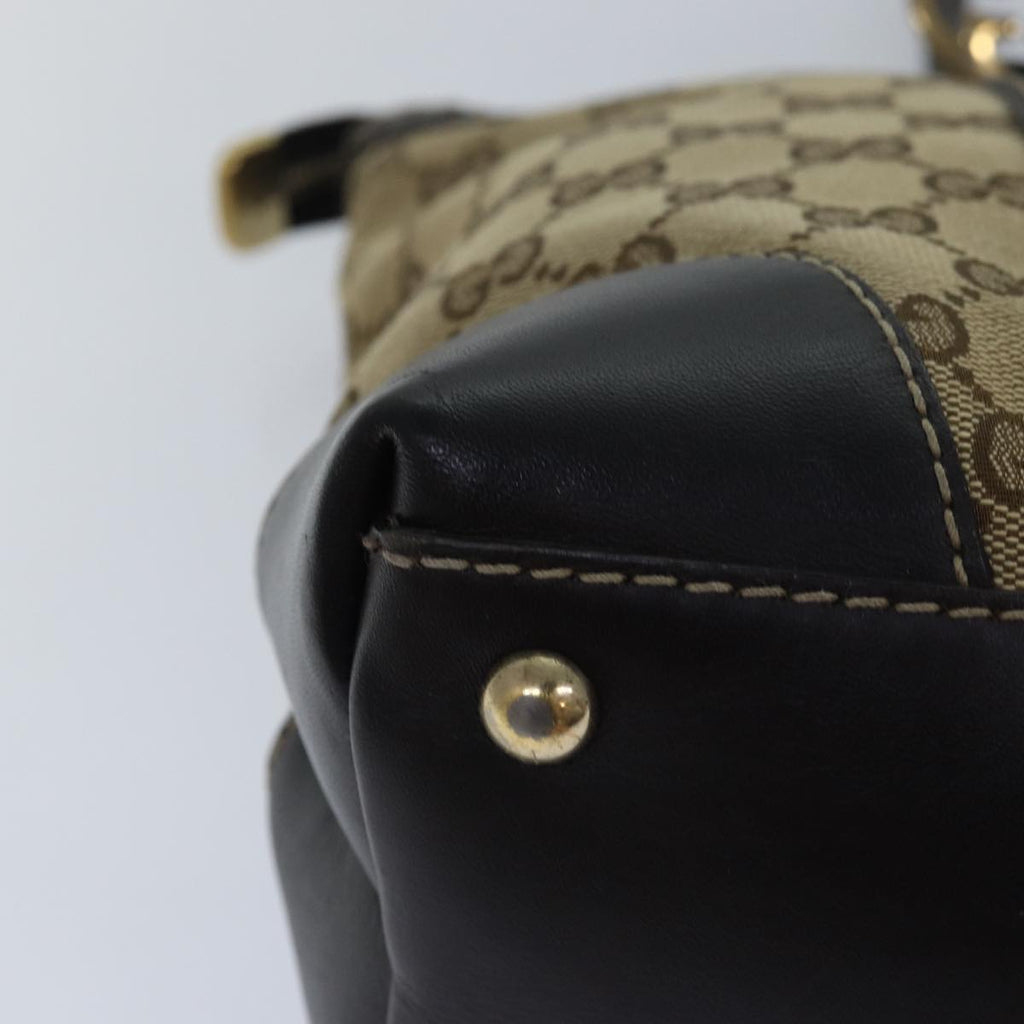 GUCCI GG Canvas Lovely Hand Bag Beige 257069 81622