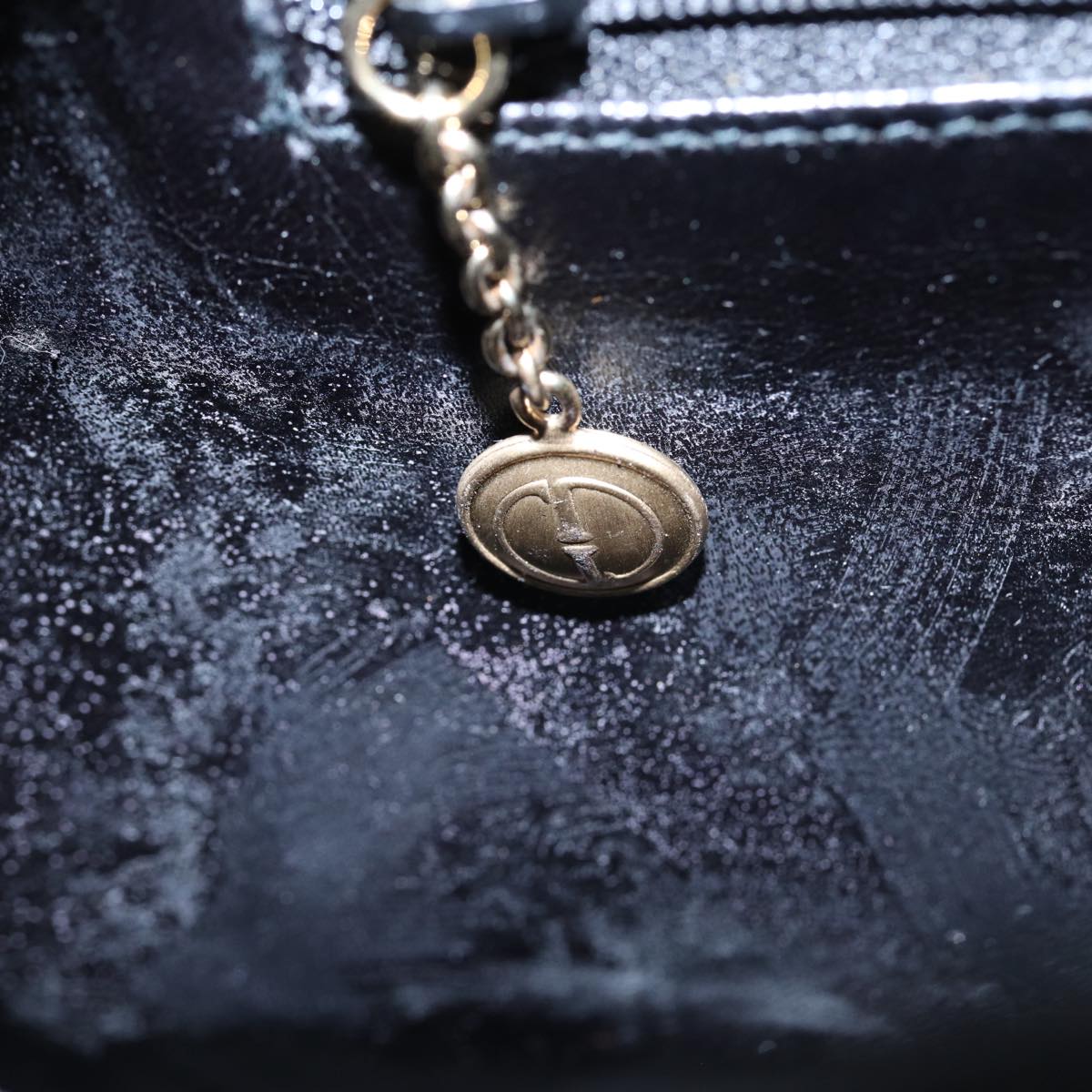 GUCCI Bamboo Hand Bag Leather Black 002 1095 0260 81629
