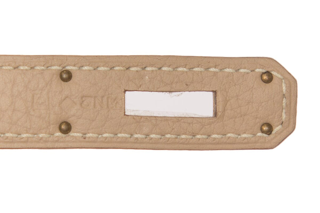 HermÃƒÆ’Ã‚Â¨s Argile Grain Kelly 35  Togo GHW  Handbag