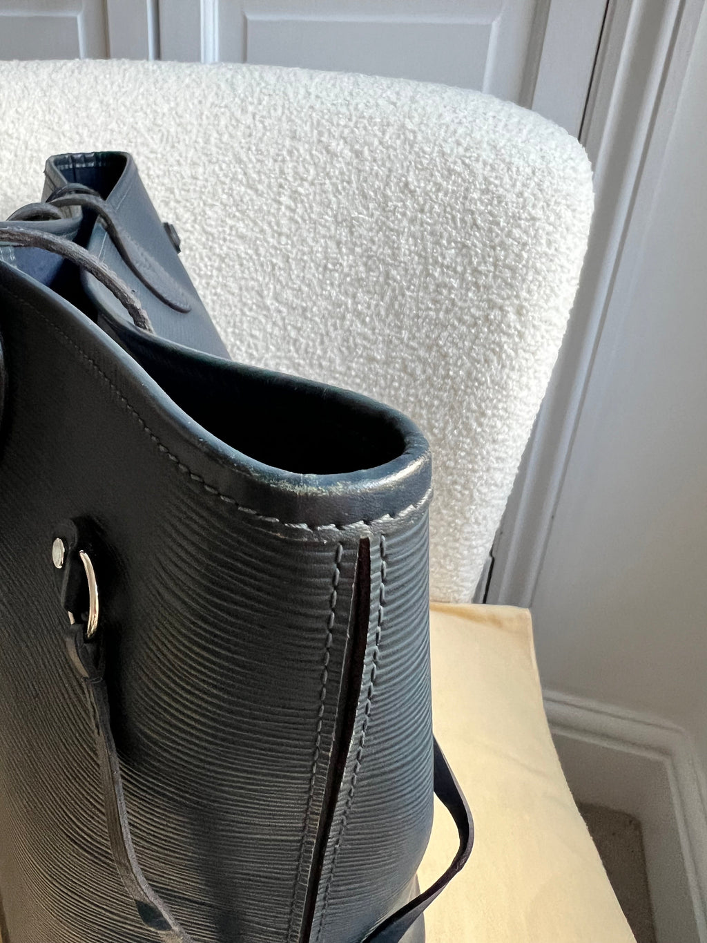 Louis Vuitton Neverfull MM Indigo Epi Leather (RRP £1,740)