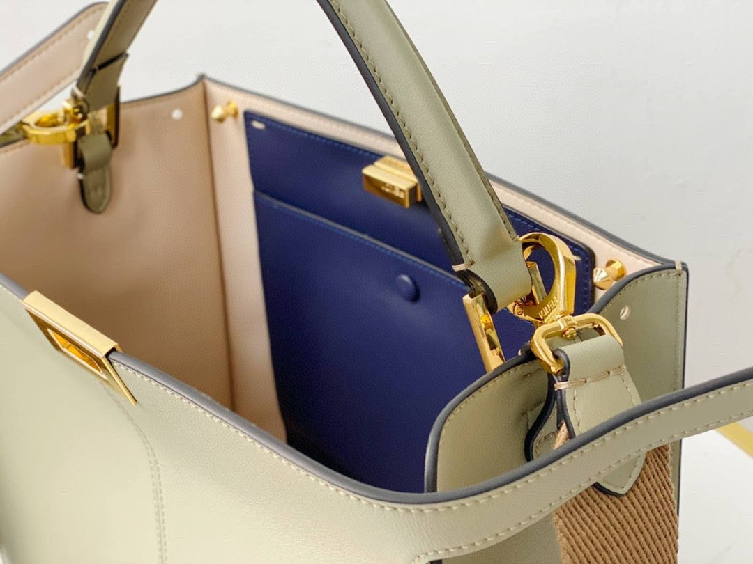 FI GlamI X-Lite Tote MeGLAMIum Beige Bag For Woman 30cm/12in
