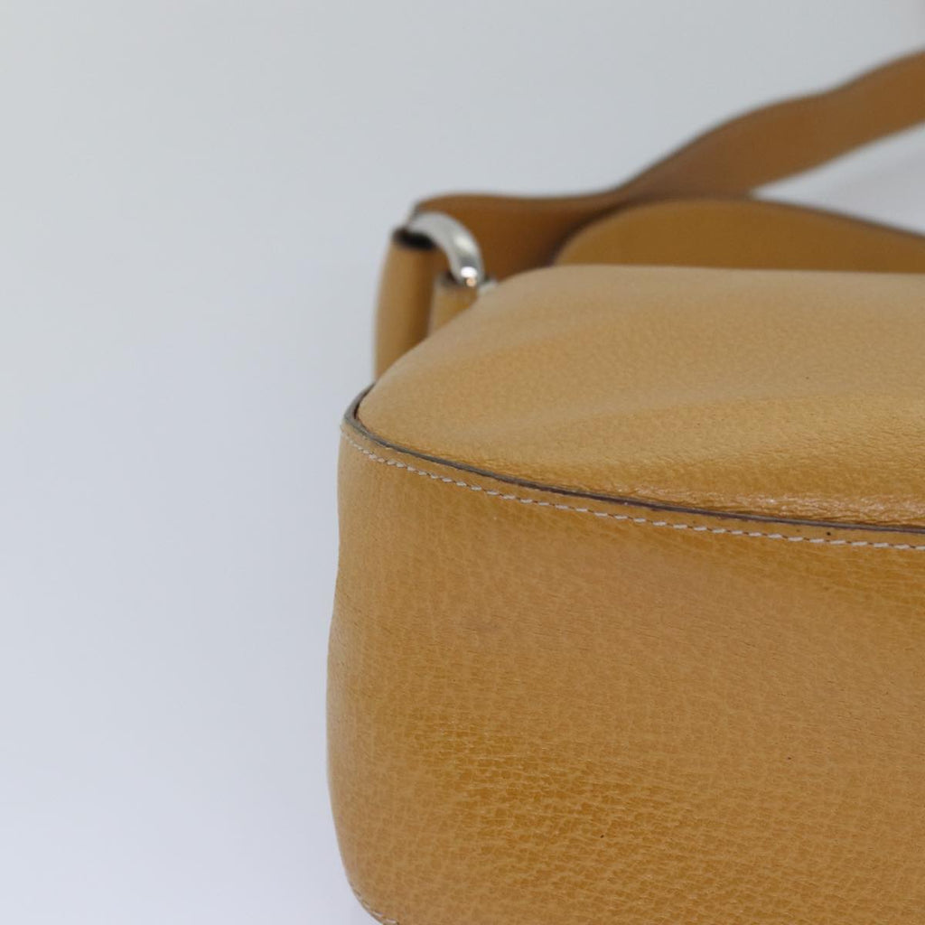 GUCCI Shoulder Bag Leather Yellow 001 2058 81846