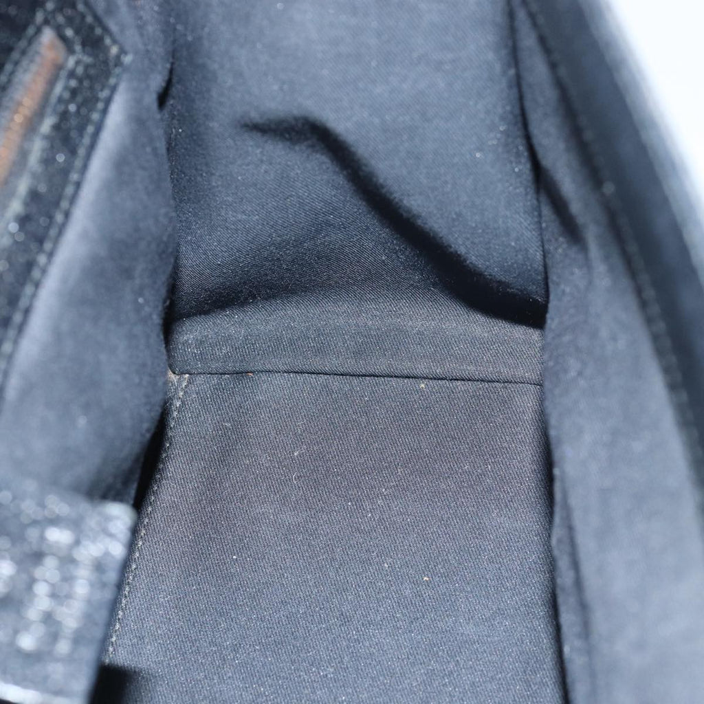GUCCI GG Canvas Hand Bag Black 124286 81873