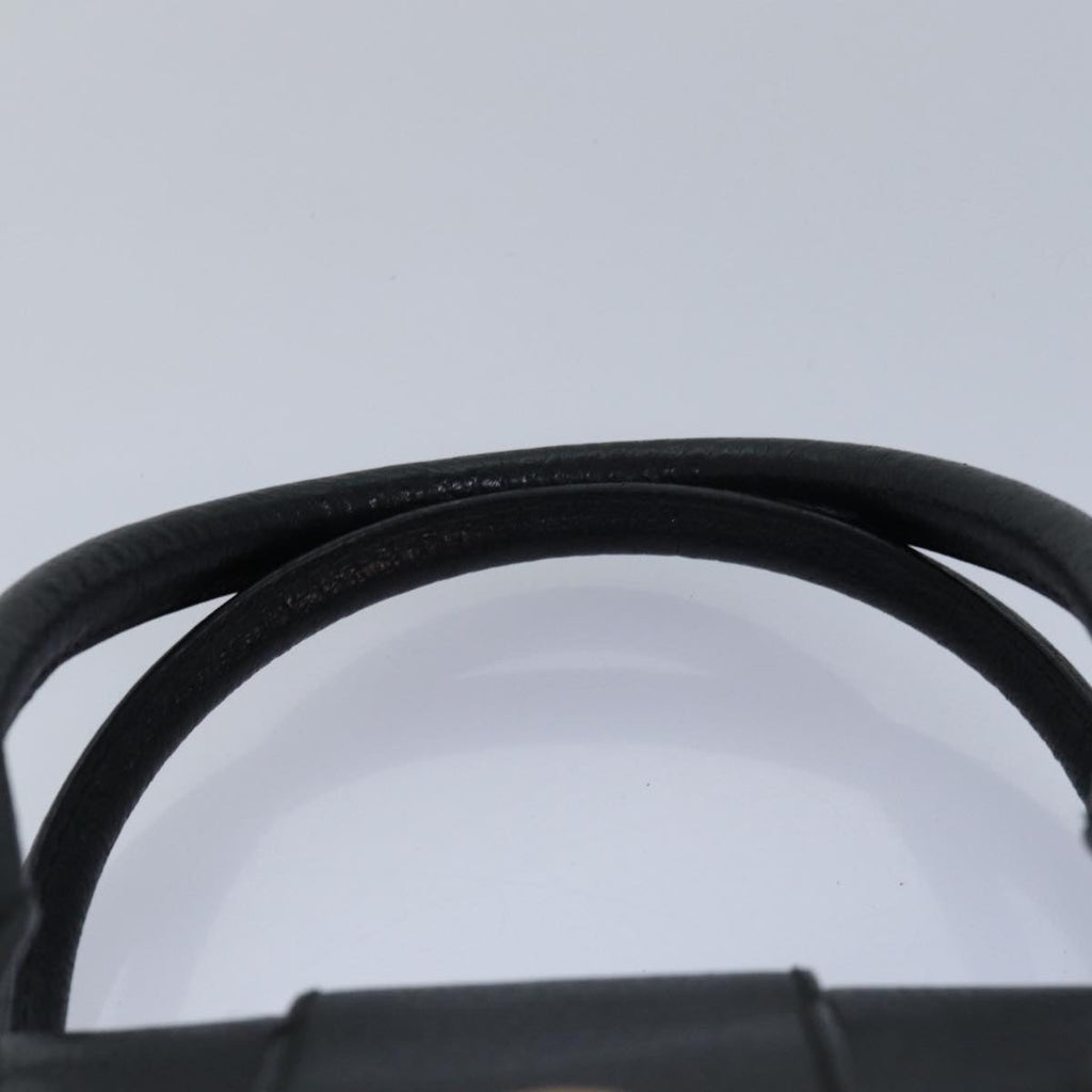 GUCCI GG Canvas Hand Bag Black 124286 81873
