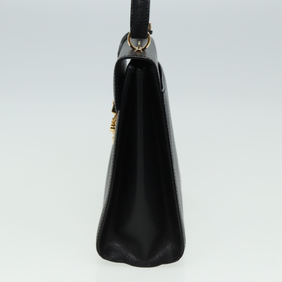 GUCCI Ready Lock Hand Bag Leather 2way Black 000 2026 0258 81897