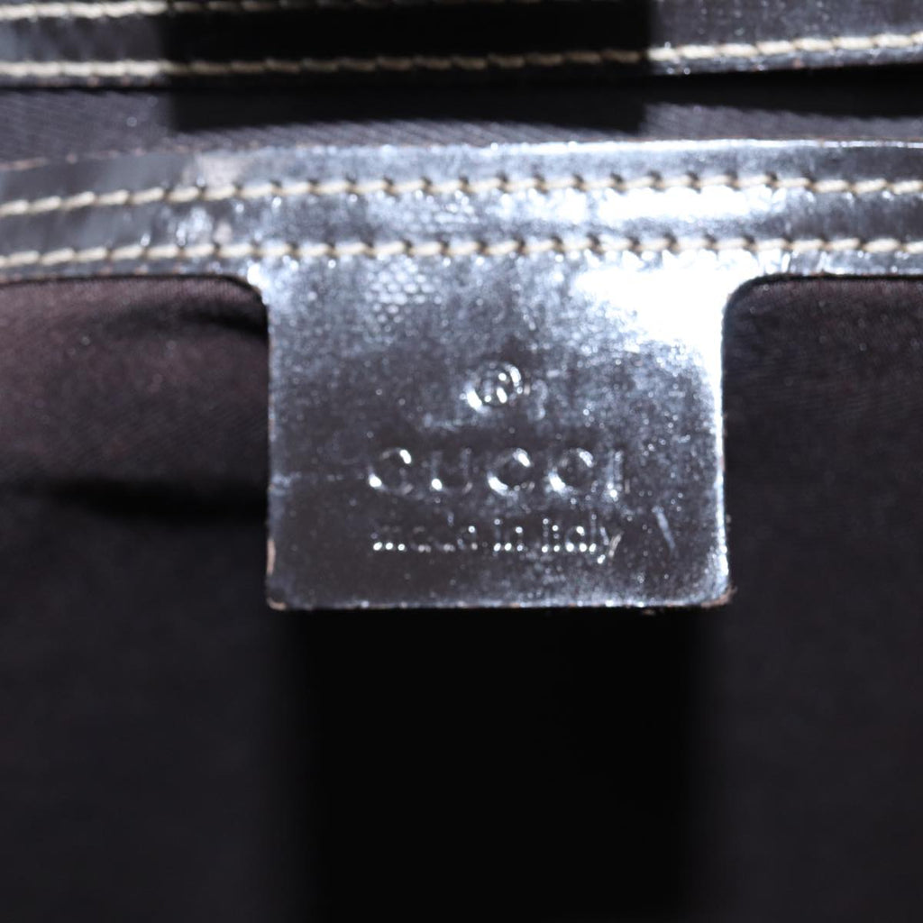 GUCCI GG Supreme Tote Bag PVC Leather Beige 197953 81913