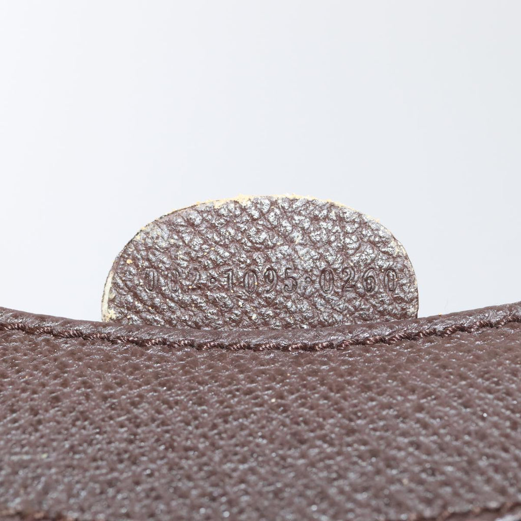 GUCCI Bamboo Hand Bag Suede Outlet Brown 002 1095 0260 81930