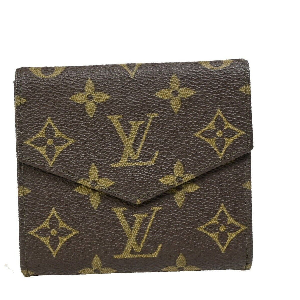 Louis Vuitton Porte-Monnaie  Canvas Wallet