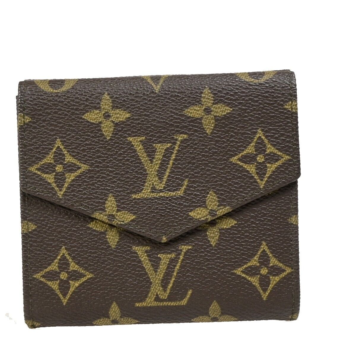 Louis Vuitton Porte-Monnaie  Canvas Wallet