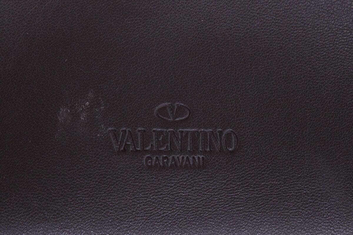 Valentino Leopard Ponyhair &  Rockstud Belt Bag