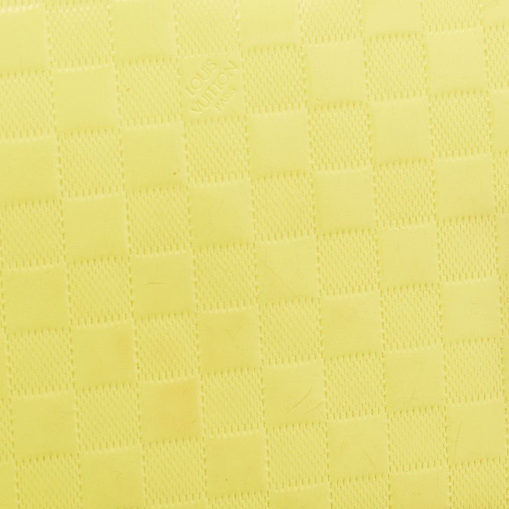 Louis Vuitton Yellow Damier Facette Zippy Wallet..