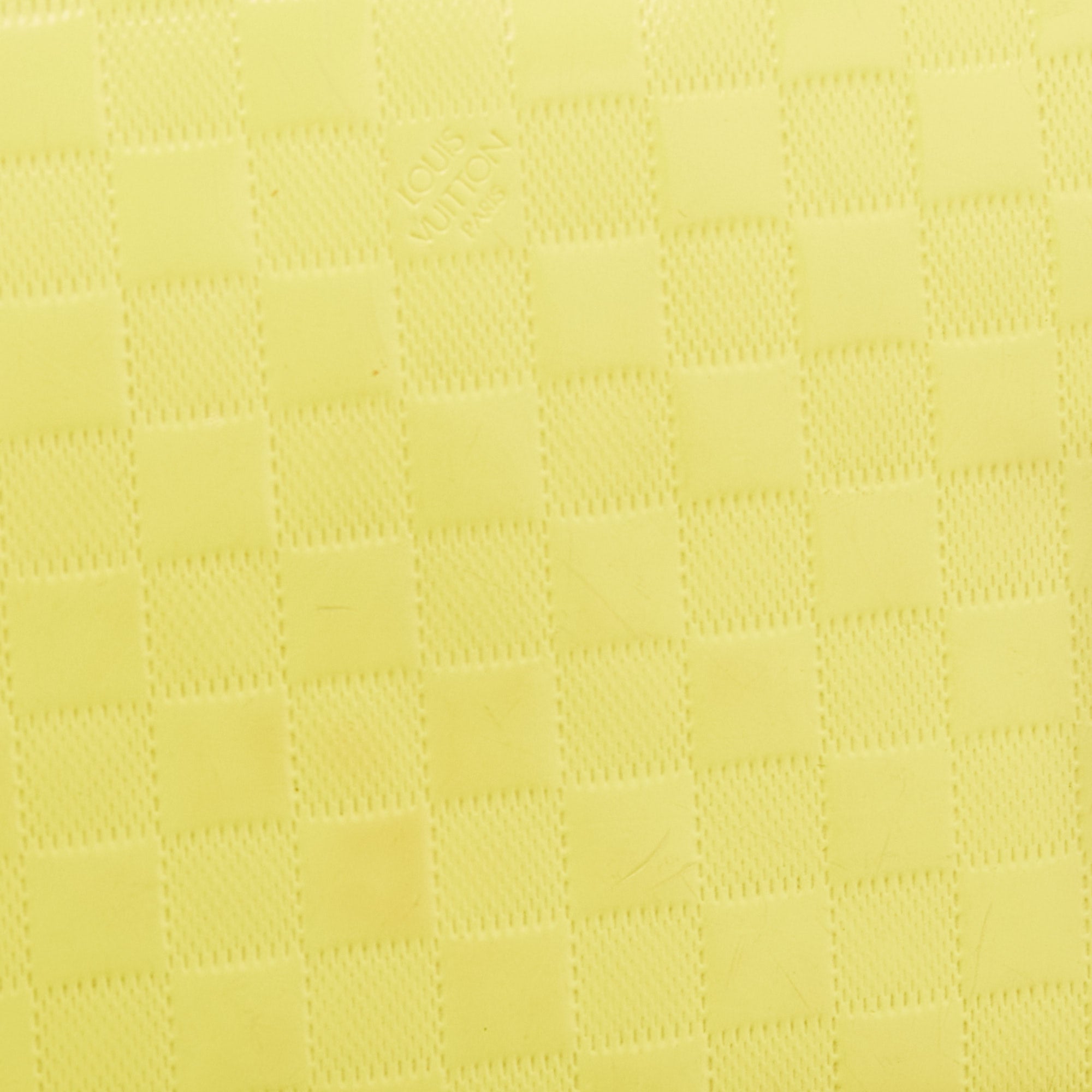 Louis Vuitton Yellow Damier Facette Zippy Wallet..