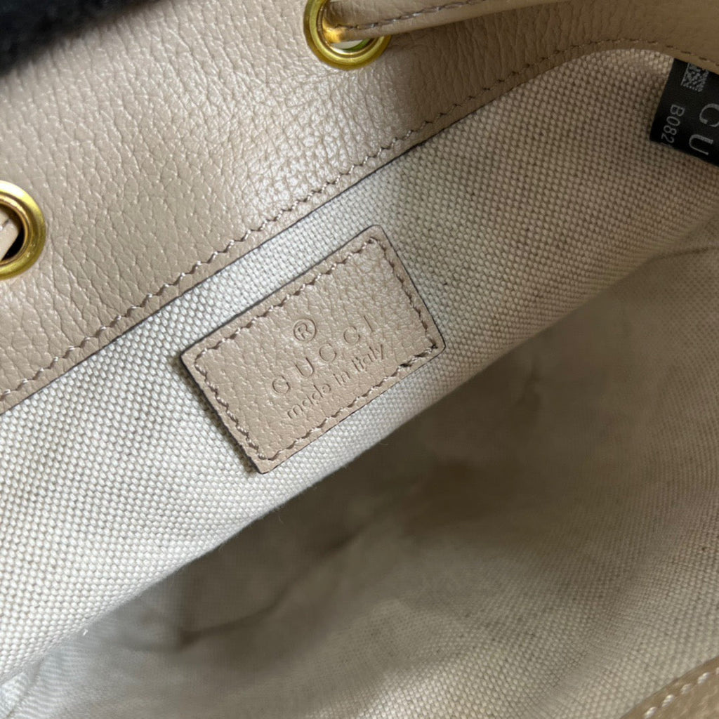 Glami OphiGLAMIa Mini Glami Bucket Bag White For Women, Women’s Bags 7.5in/19cm Glami
