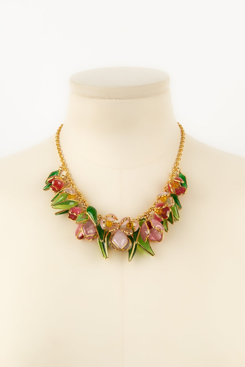 Collier fleurs Augustine