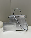 FI GlamI MeGLAMIum Silver Bag For Woman 33cm/13in