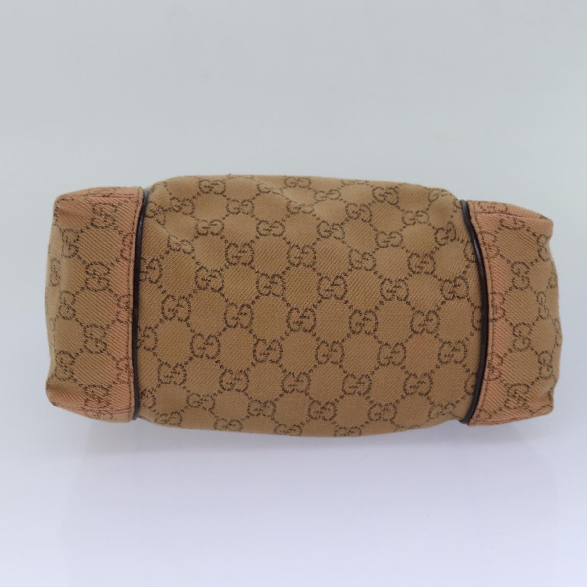 GUCCI GG Canvas Shoulder Bag Beige 101333 82099