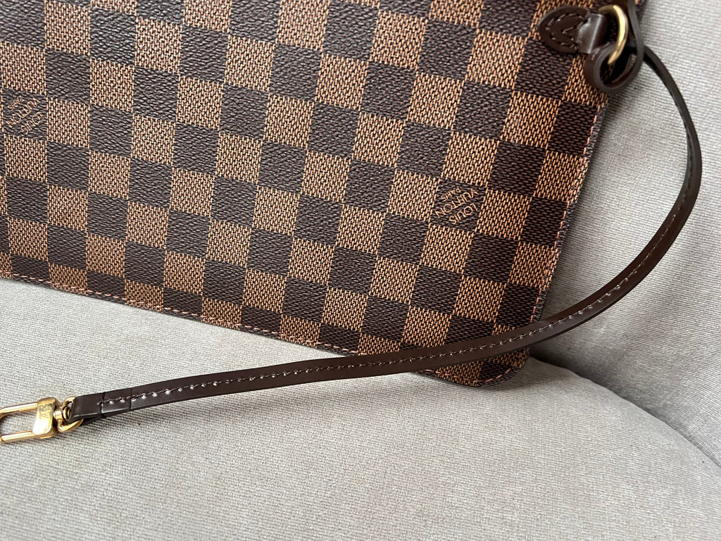 Louis Vuitton Pouch (from Neverfull) in Damier Ebene