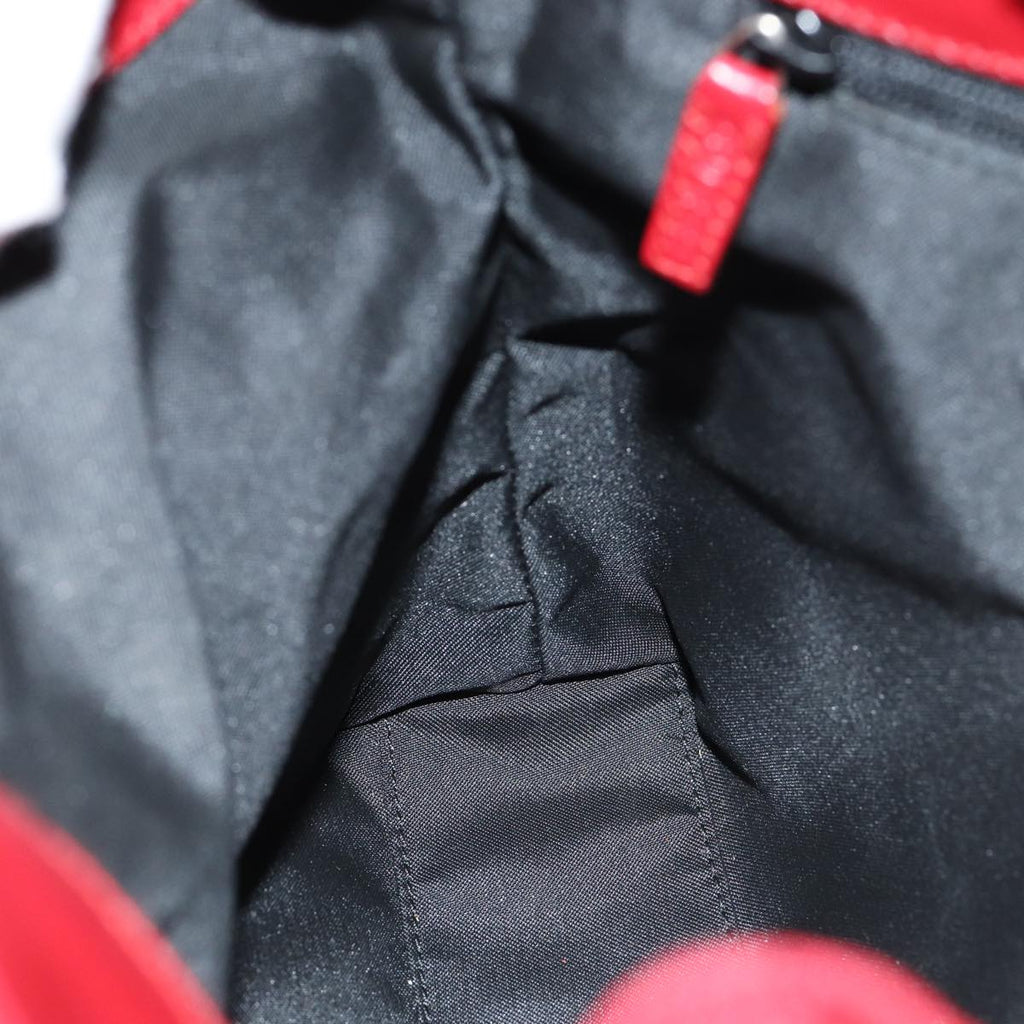 GUCCI GG Canvas Shoulder Bag Red 002 1075 82164