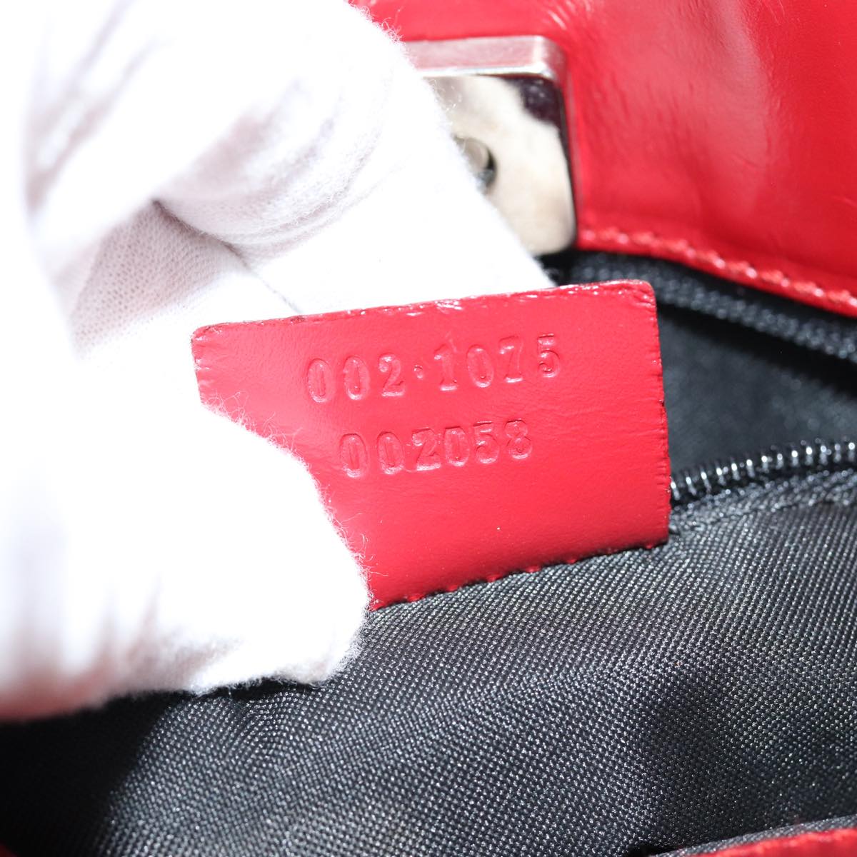GUCCI GG Canvas Shoulder Bag Red 002 1075 82164