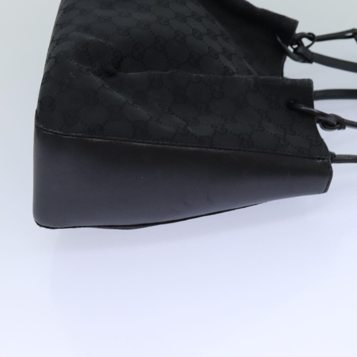 GUCCI GG Canvas Hand Bag Black 101919 82264