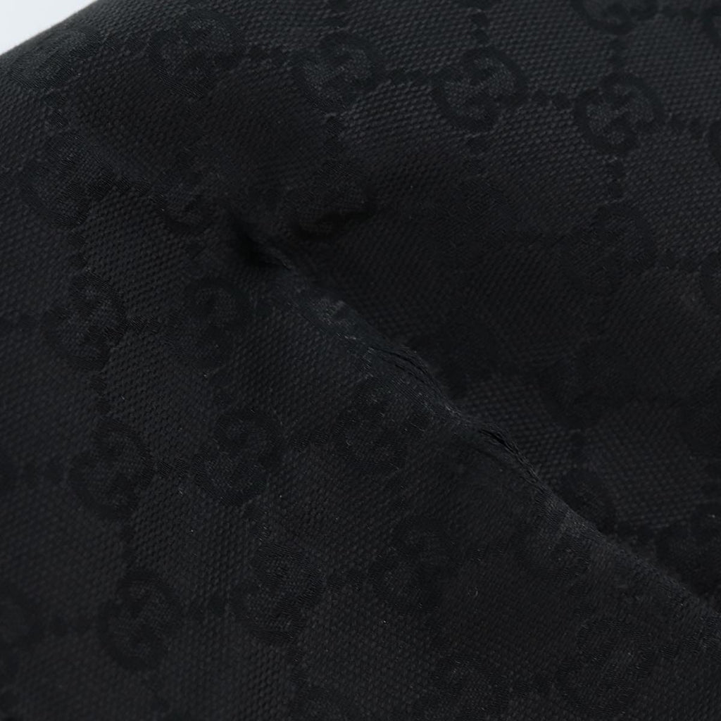 GUCCI GG Canvas Hand Bag Black 101919 82264