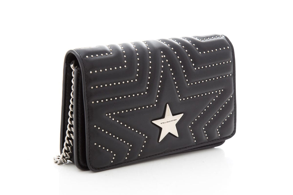 Stella McCartney Black Star Handbag