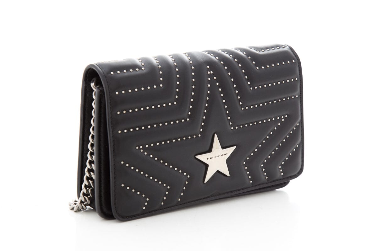 Stella McCartney Black Star Handbag