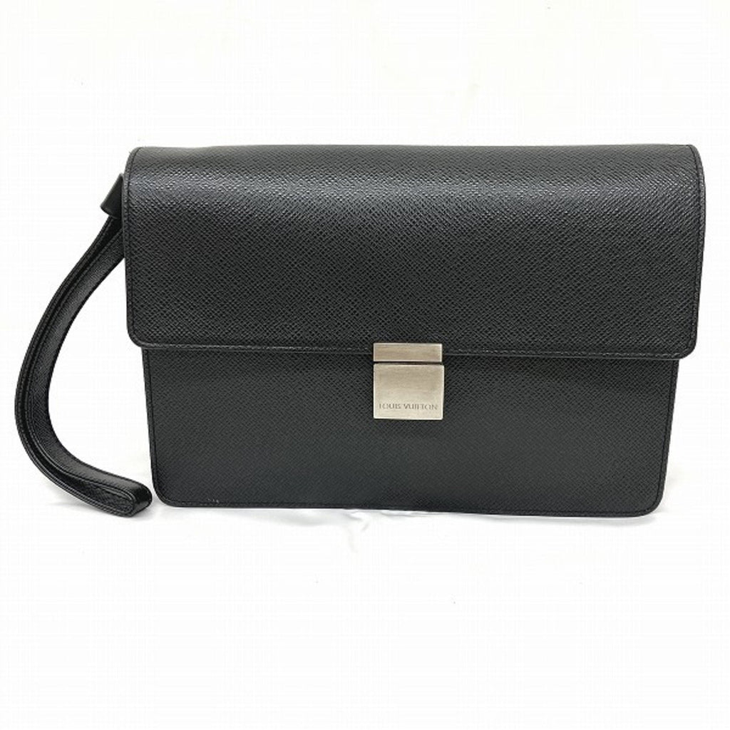 Louis Vuitton Selenga  Leather Clutch Bag ()