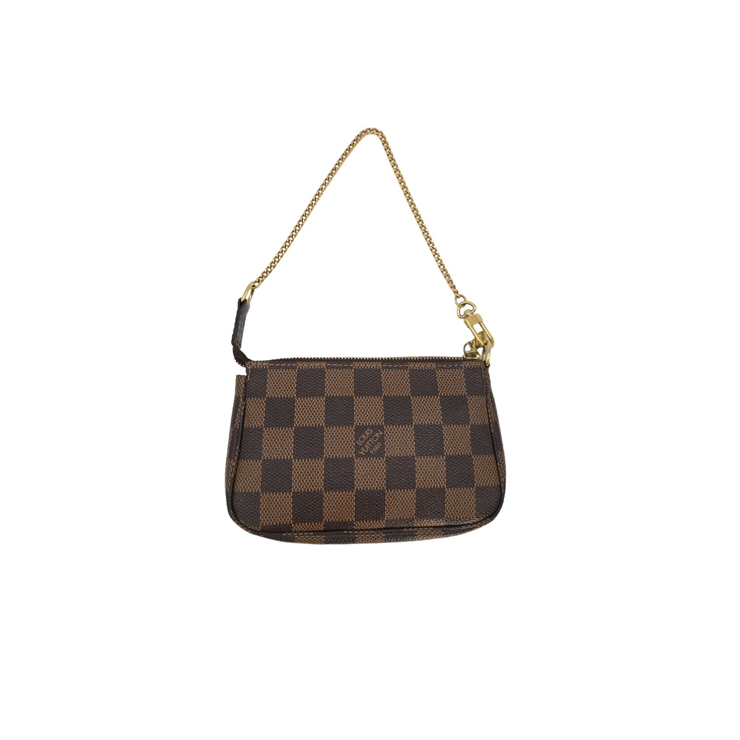 Louis Vuitton Damier Ebene 'Trunks & Bags' Mini Pochette Accessories