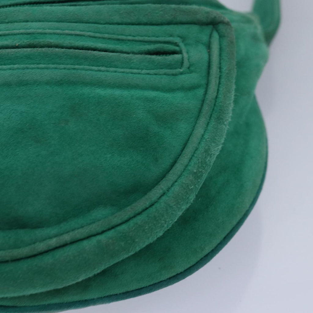 GUCCI Waist bag Suede Leather Green 039 115 0250 82696
