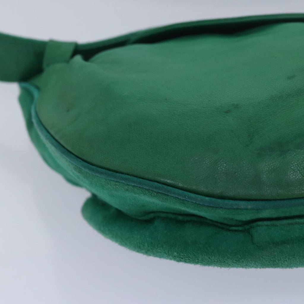 GUCCI Waist bag Suede Leather Green 039 115 0250 82696