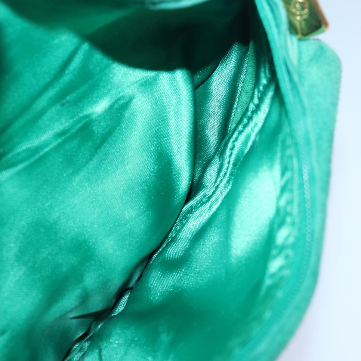 GUCCI Waist bag Suede Leather Green 039 115 0250 82696