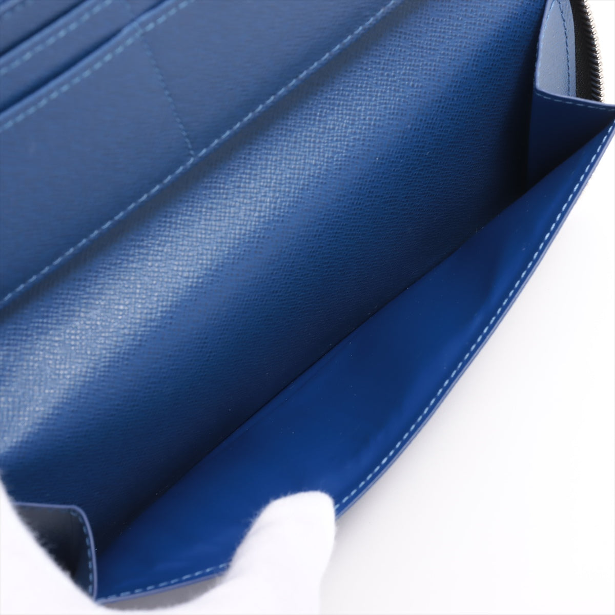 Louis Vuitton  Zippy Wallet Vertical M30447 Cobalt Round Zippe Wallet